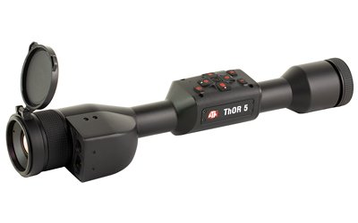 ATN Corp, THOR 5 LRF, Thermal Rifle Scope, 3-24X35MM, 30MM Main Tube, 640x480 Sensor Resolution, Multiple Reticles, Matte Finish, Black, Integrated Laser Range Finder