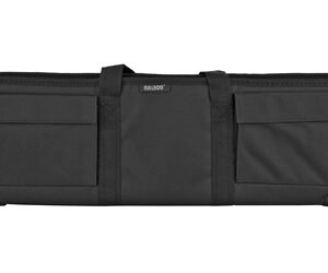 Bulldog Cases, Tactical Shotgun Case, Fits Single Shotgun, Mossberg Shockwave and Similar, Elastic Shell Holders In External Pockets, 29" Soft Case, Black