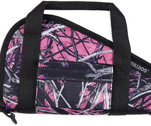 Bulldog Cases, Single Handgun Rug, Small, Muddy Girl Camo Finish, Nylon, Velcro Accessory Pocket