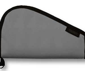 Bulldog Cases, Pistol Rug, Fits Small Gun, Metal Gray , without Handle