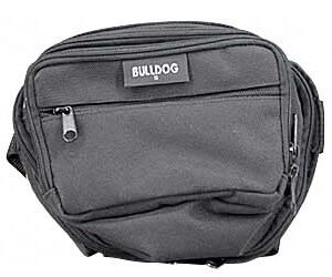 Bulldog Cases, Fanny Pack, Small, Black