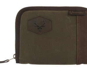 Evolution Outdoor, Rawhide Series, Pistol Case, Fits Most Handguns Up to 8", Cotton Duck Canvas Construction, Green