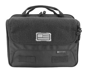 Evolution Outdoor, Tactical 1680 Series, XL Tactical Double Pistol Case, Fits 2 Full Size Pistols, Polyester, Black