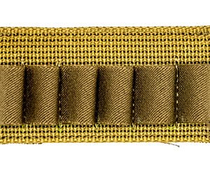 GunfightersINC, Kenai Holster Accessories, Revolver Ammo Carrier, .357 to 500S&W, Coyote Brown