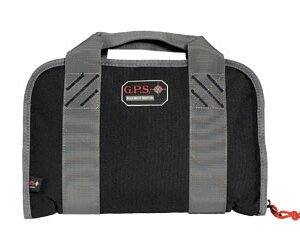GPS, Pistol Case, Black, Soft, Up To 2 Compact Pistols