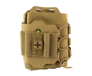 High Speed Gear, ReFlex IFAK System, Compatible with MOLLE and Belts 1.5"-2.5", Nylon Construction, Coyote Brown, Medical Items Not Included