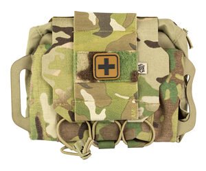 High Speed Gear, ReFlex IFAK System, Compatible with MOLLE and Belts 1.5"-2.5", Nylon Construction, MultiCam, Medical Items Not Included