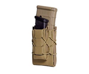 High Speed Gear, TACO GEN 2, Magazine Pouch, Fits (1) Pistol and (1) Rifle Magazine, Nylon/Thermoplastic Construction, Coyote Brown