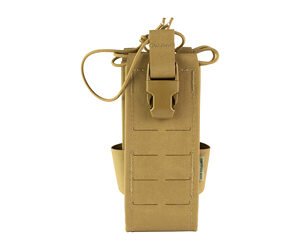 High Speed Gear, TACO GEN 2, Pouch, Fits Large Radio (PRC-148/152/163/MPU5), Nylon/Thermoplastic Construction, Coyote Brown