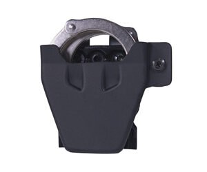 High Speed Gear, Uniform Line, Handcuff Holster, For S&W Chained Handcuff, PLM Belt Mounted, Black, Kydex