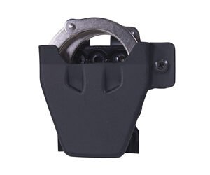 High Speed Gear, Uniform Line, Handcuff Holster, For S&W Hinged Handcuff, Fits MOLLE/Belt, Black, Kydex