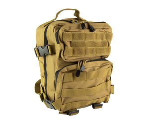 NcSTAR, Every Day Pack, Backpack, 12.5"x11.5"x3" Main Compartment, Black, Two Small Compartments with Four Cinch Straps, Molle Webbing, Adjustable Bottom Straps
