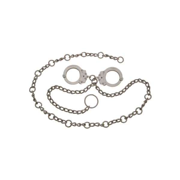 Model 7003C 54'' Waist Chain w/ Handcuffs at Navel