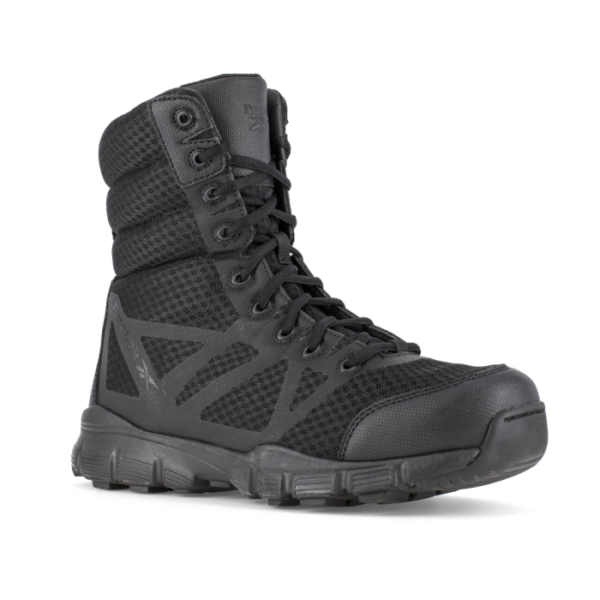 Dauntless 8'' Seamless Tactical Boot w/ Soft Toe - Black