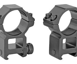 Riton Optics, Rings, 30mm High, Black Finish