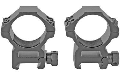 Riton Optics, Rings, 30mm Med, Black Finish