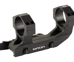 Riton Optics, Mount, 34mm Cantilever, Black, Quick Detach