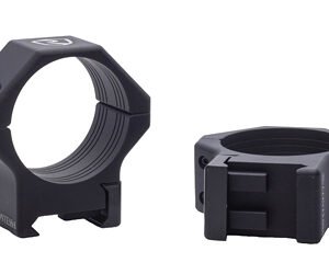 Riton Optics, Contessa, 34mm Light Picatinny Rings, Alluminum Alloy, 8mm Height, Black