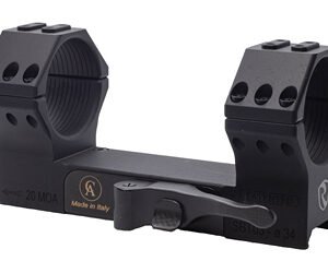 Riton Optics, Contessa, 34mm Quick Detach Mount, Picatinny, Hardened Steel, 20 MOA, Black