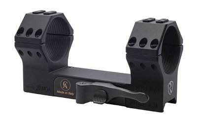 Riton Optics, Contessa, 34mm Quick Detach Mount, Picatinny, Hardened Steel, 20 MOA, Black