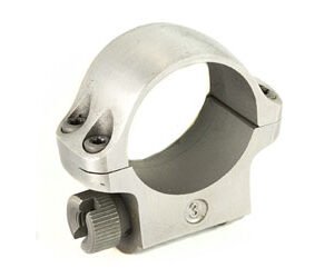 Ruger, Standard, Ring, 1", Low, Stainless Finish, 3K, Sold Individually