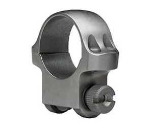 Ruger, Standard, Ring, 30mm Medium(4), Matte Stainless Finish, 4K30HM, Sold Individually