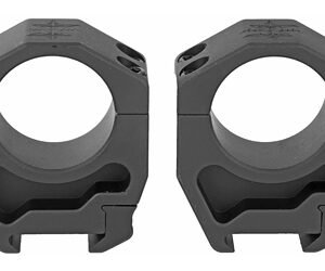 Seekins Precision, Scope Ring, 1.26" Extra High, 30mm, 4 Cap Screw, Black Finish