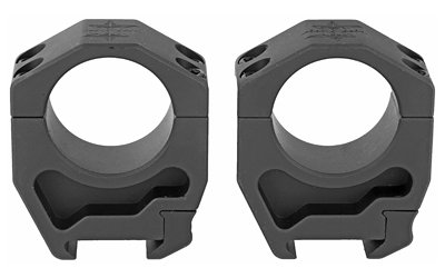 Seekins Precision, Scope Ring, 1.26" Extra High, 30mm, 4 Cap Screw, Black Finish