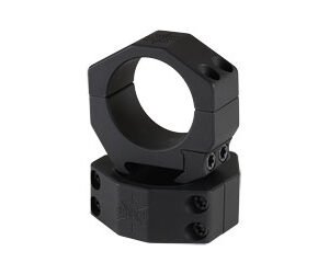 Seekins Precision, Scope Ring, .92" Low, 34mm, 4 Cap Screw, Black Finish