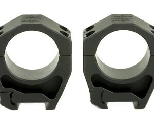 Seekins Precision, Scope Ring, 1.26" Extra High, 34mm, 4 Cap Screw, Black Finish