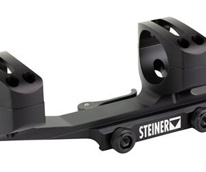 Steiner, P Series, 1 Piece Scope Mount, Quick Disconnect, 30mm, Black, Fits Picatinny
