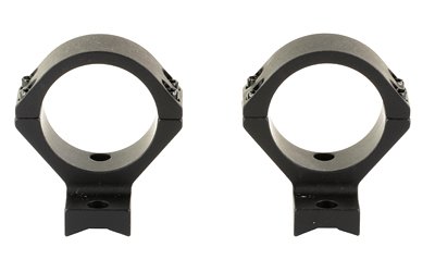 Talley Manufacturing, Light Weight Ring/Base Combo, 34mm Medium, Fits Savage with Round Receiver, 8-40 Screws, Matte Finish, Black