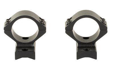 Talley Manufacturing, Light Weight Ring/Base Combo, 1" Low, Fits Savage with Round Receiver, 8-40 Screws, Matte Finish, Black