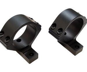 Talley Manufacturing, Light Weight, Ring/Base Combo, 1" Low, Fits Tikka T1X/T1, Aluminum Construction, Black