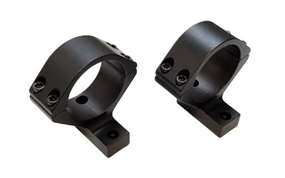Talley Manufacturing, Light Weight, Ring/Base Combo, 1" Low, Fits Tikka T1X/T1, Aluminum Construction, Black