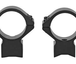 Talley Manufacturing, Light Weight Ring/Base Combo, 1" Med, Black Finish, Alloy, Fits Weatherby Accumark, Magnum, Mark V (9 Lug)