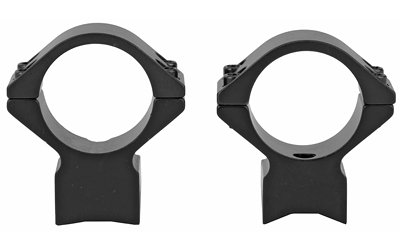 Talley Manufacturing, Light Weight Ring/Base Combo, 1" Med, Black Finish, Alloy, Fits Weatherby Accumark, Magnum, Mark V (9 Lug)