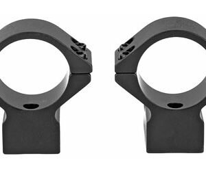 Talley Manufacturing, Light Weight Ring/Base Combo, 1" Med, Black, Alloy, Tikka T3/T3-X, Knight MK-85