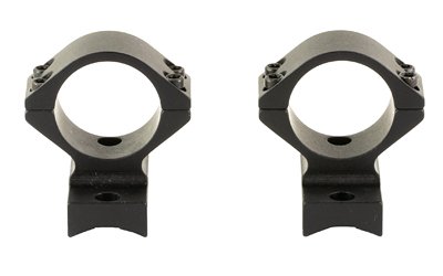 Talley Manufacturing, Light Weight Ring/Base Combo, 1" Medium, Fits Savage with Round Receiver, 8-40 Screws, Matte Finish, Black