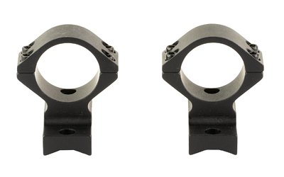 Talley Manufacturing, Light Weight Ring/Base Combo, 1" High, Fits Savage with Round Receiver, 8-40 Screws, Matte Finish, Black