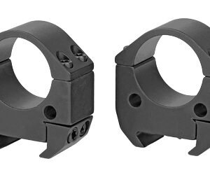 Talley Manufacturing, Modern Sporting Rings, Fits Picatinny Rail System, 1" Medium, Black, Alloy