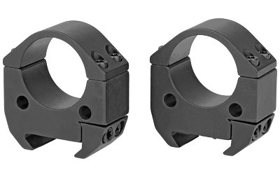 Talley Manufacturing, Modern Sporting Rings, Fits Picatinny Rail System, 1" Medium, Black, Alloy
